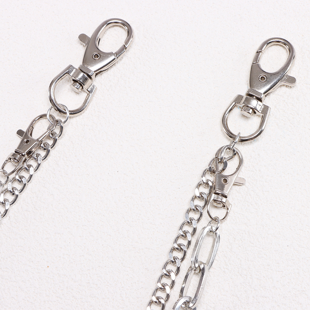 سلاسل بناطيل بمسامير معدنية با - مراجعة Women'S Emo Accessories وسعره