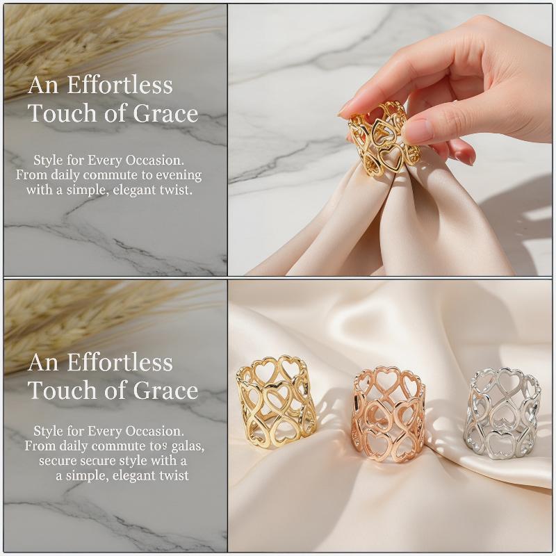 1/4 قطع من دبابيس الأوشحة المع - مراجعة Women'S Accessories Clothing وسعره
