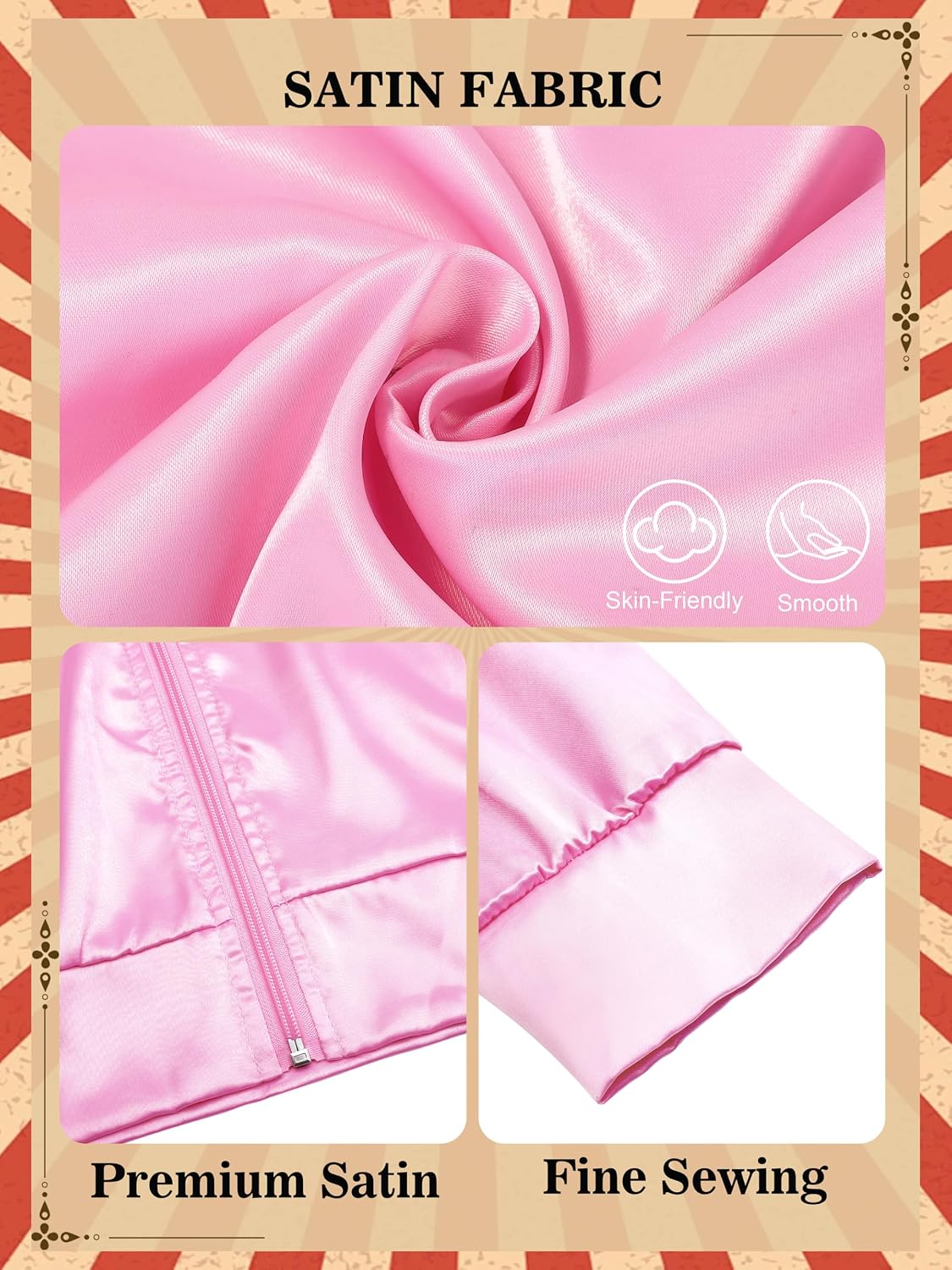 سترة ساتان وردية من خمسينيات ا - مراجعة Women'S Accessories In The 1950S وسعره